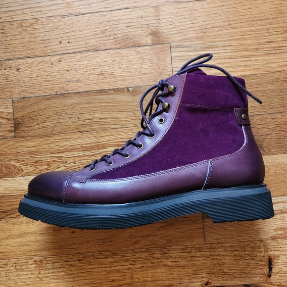 NWOB Marc Nolan Aiden Combat Leather Boots Sz 7 main image 9